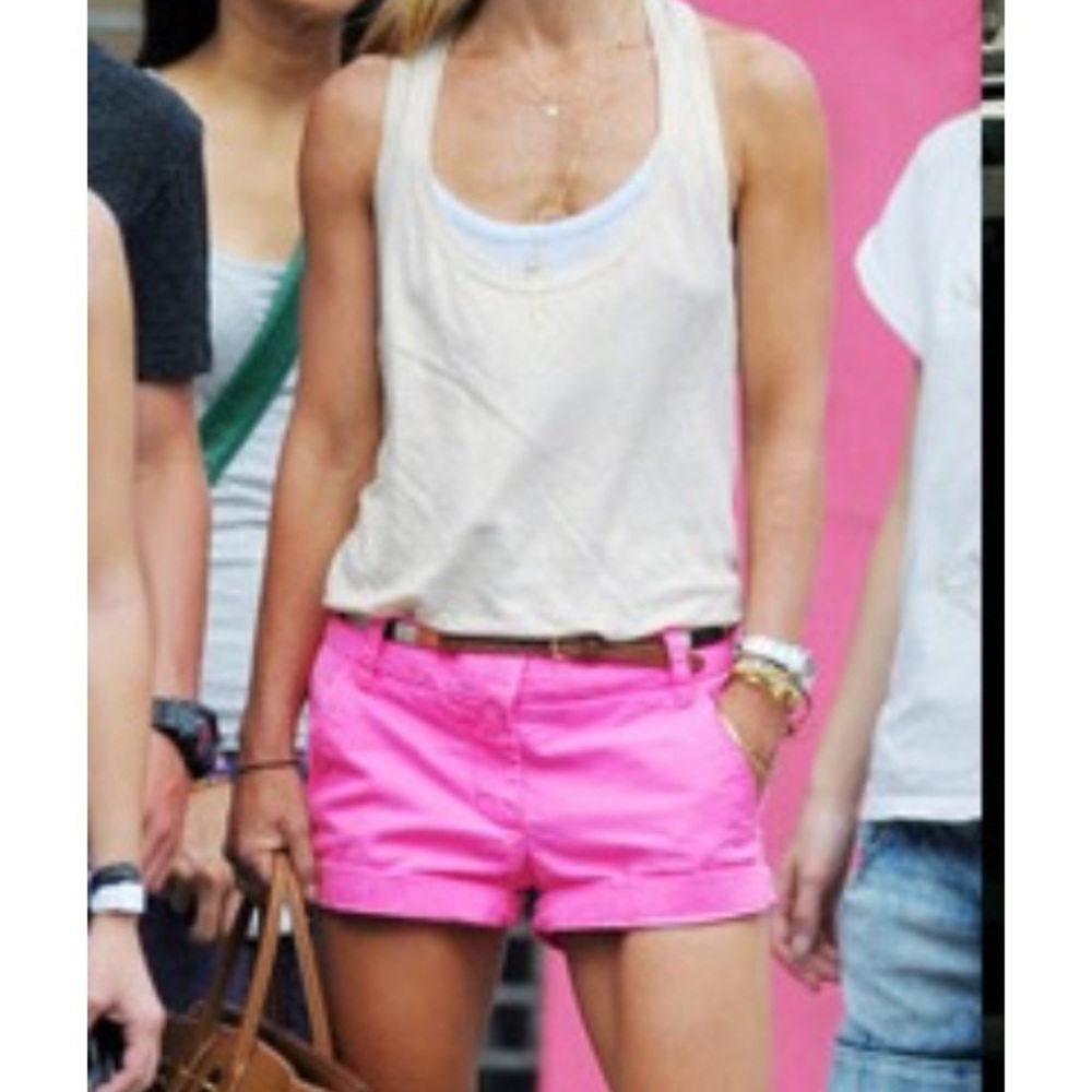 Pink shorts